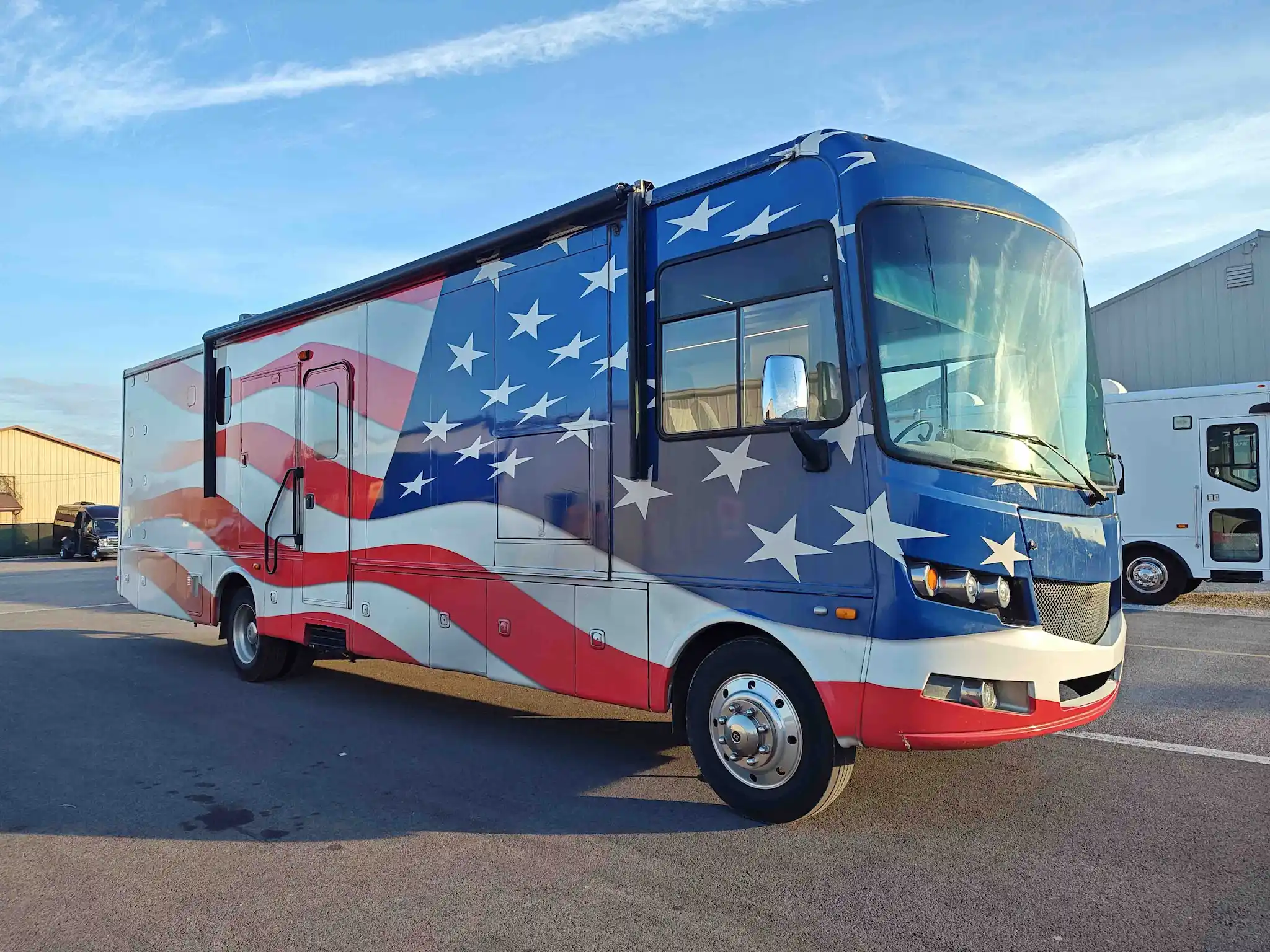 Exterior of a 2014 3 Room Mobile Clinic With Audiology Booth for sale
