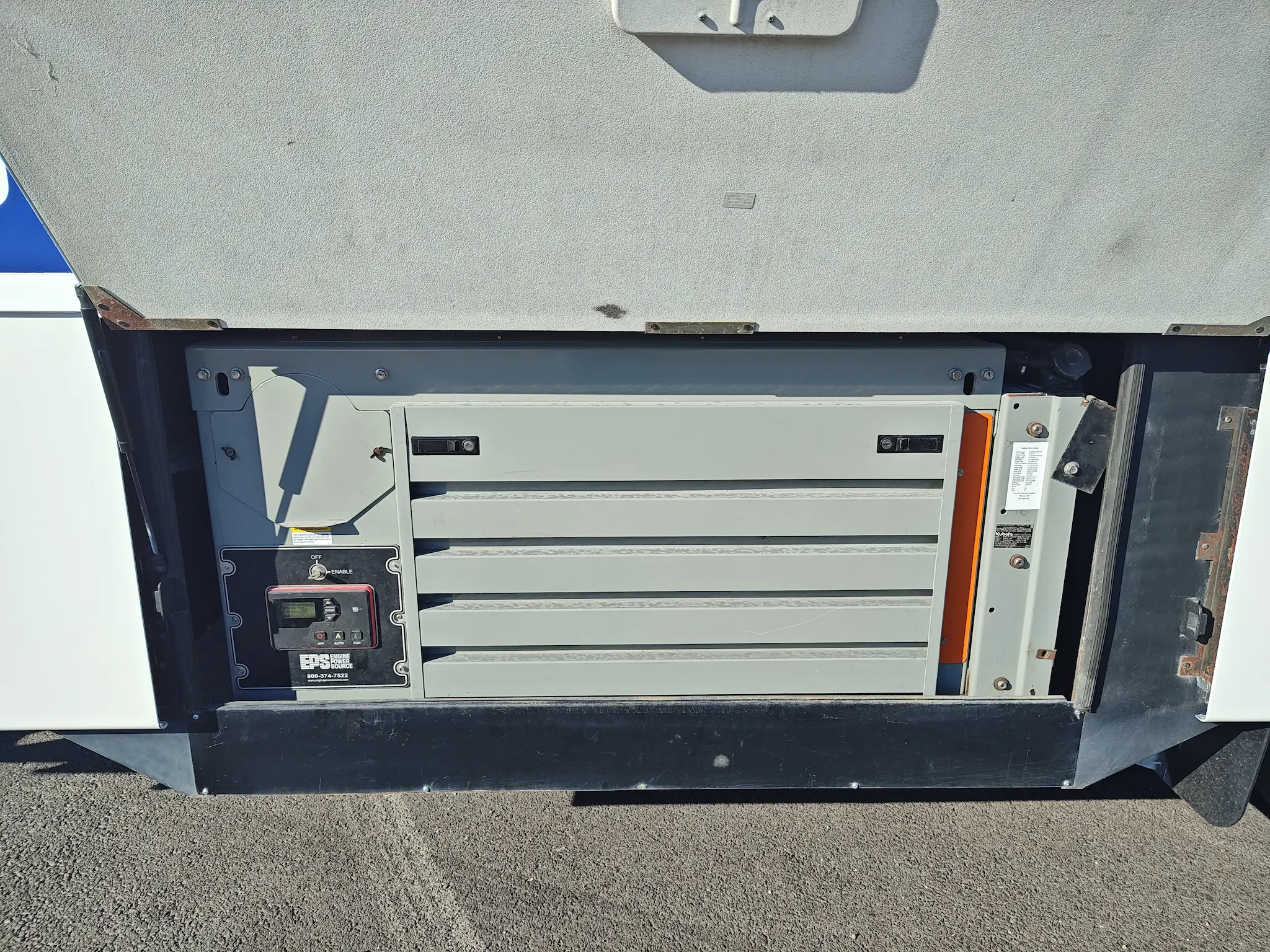 Interior of a 2018 Farber Mobile Medical Clinic