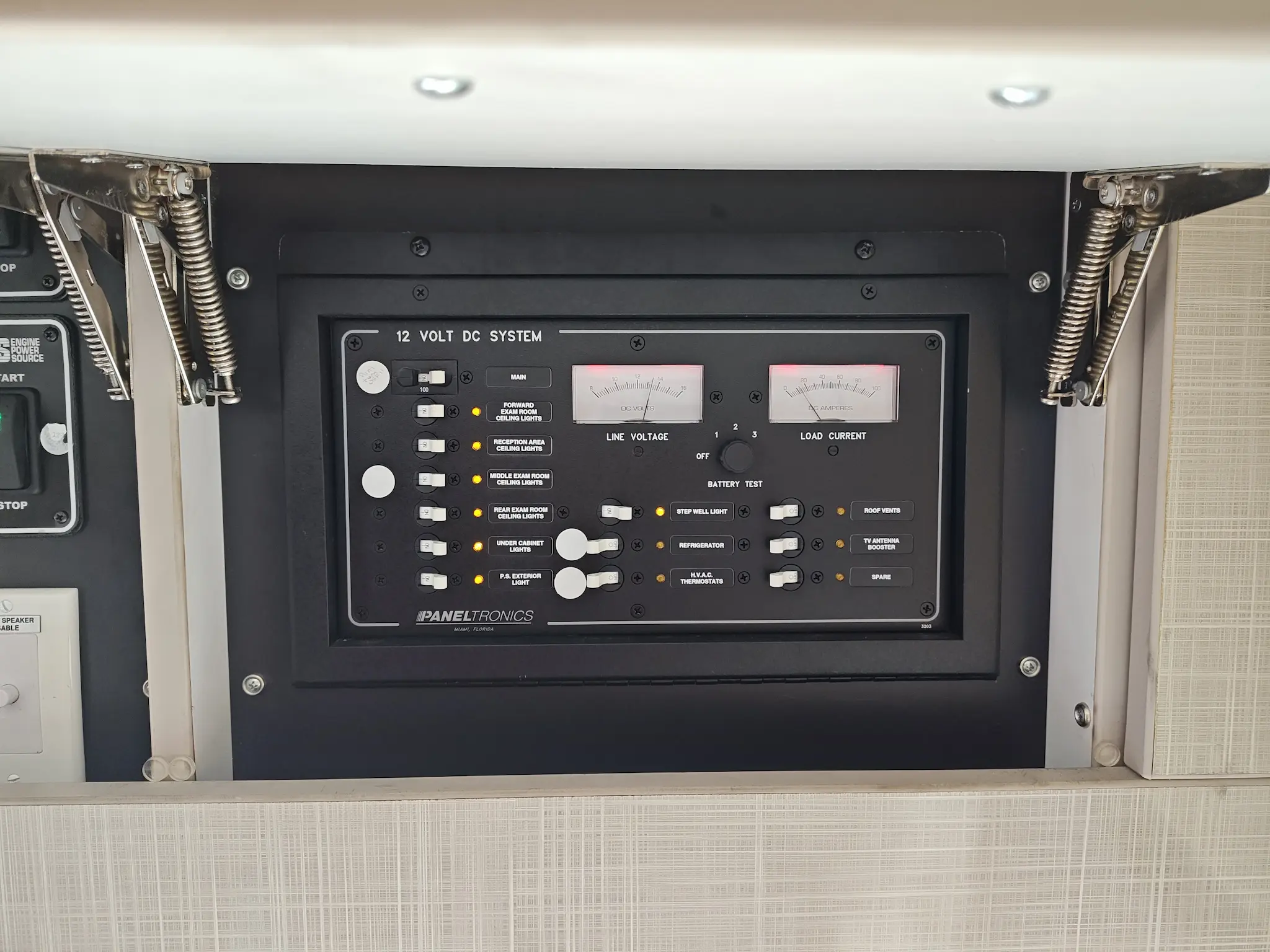 Interior of a 2018 Farber Mobile Medical Clinic