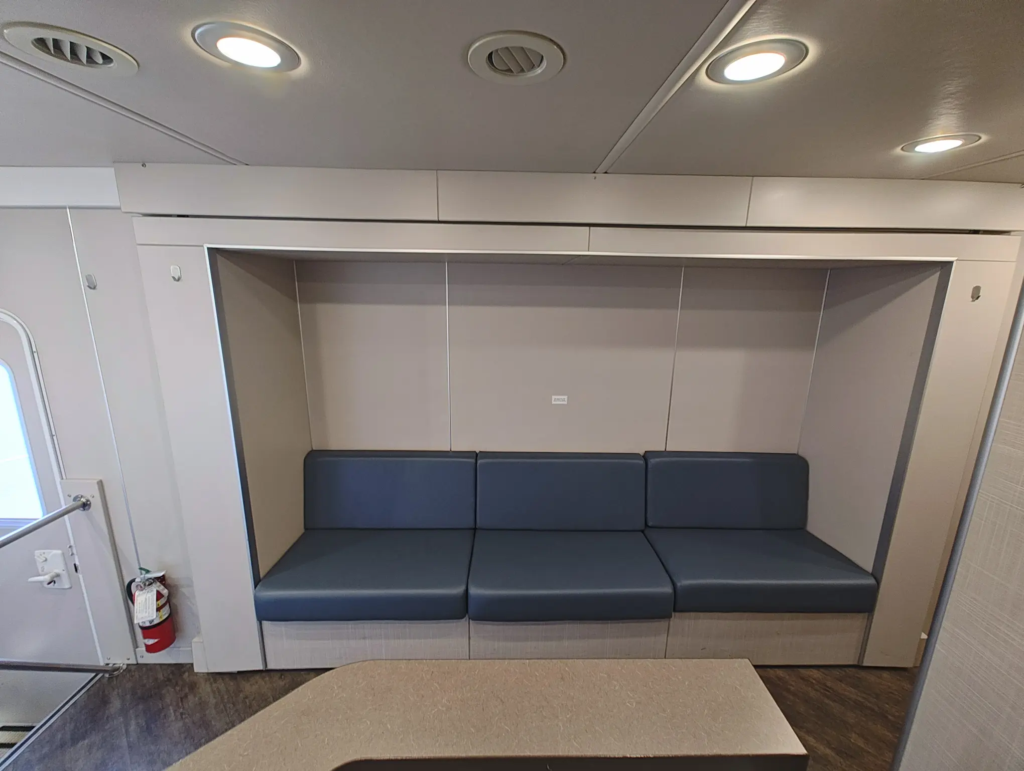 Interior of a 2018 Farber Mobile Medical Clinic