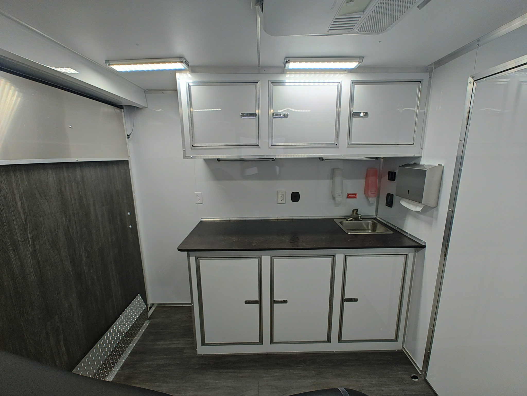 29ft three room ada mobile medical trailer