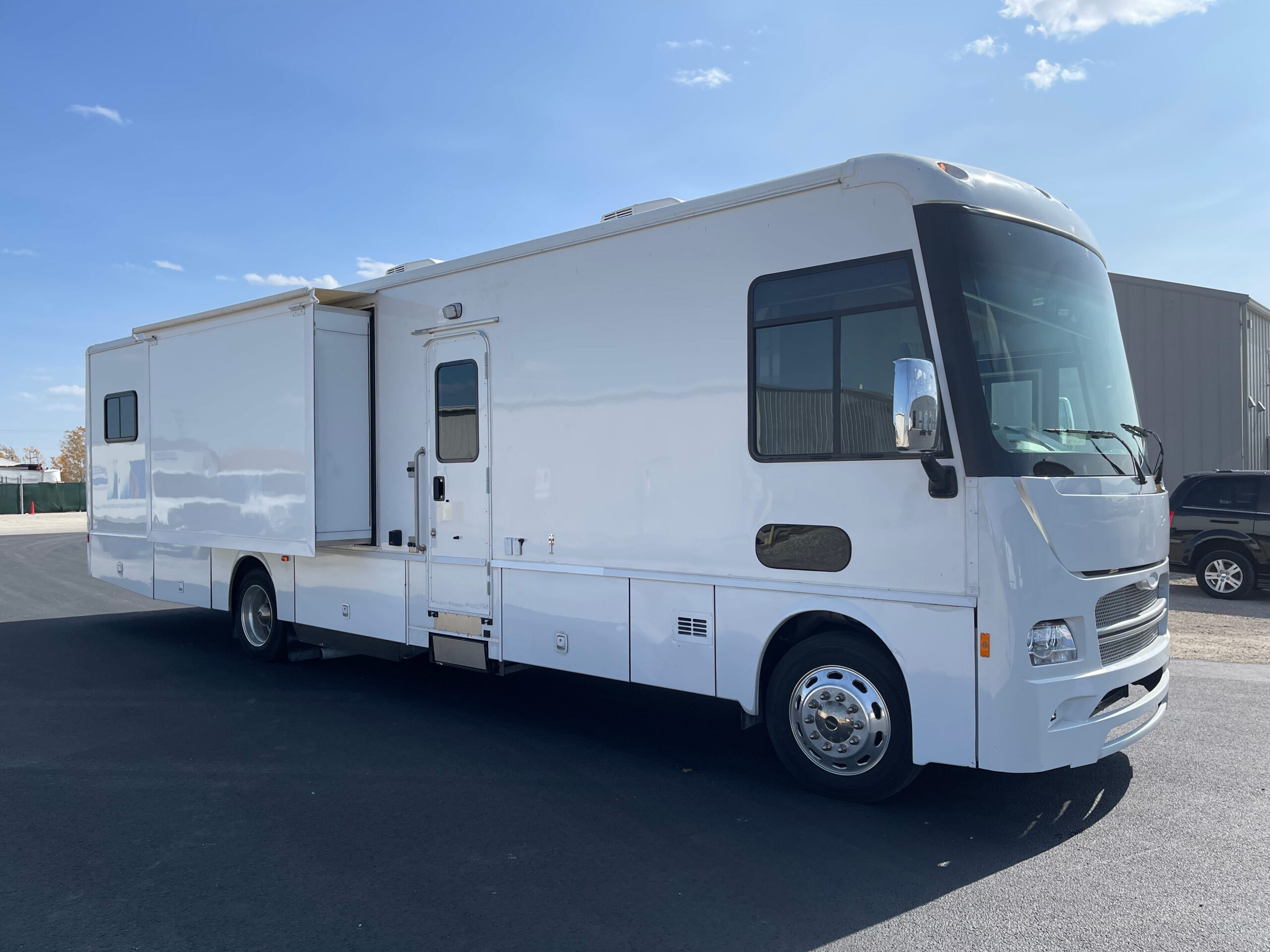 Exterior of a 2018 Farber Mobile Medical Clinic