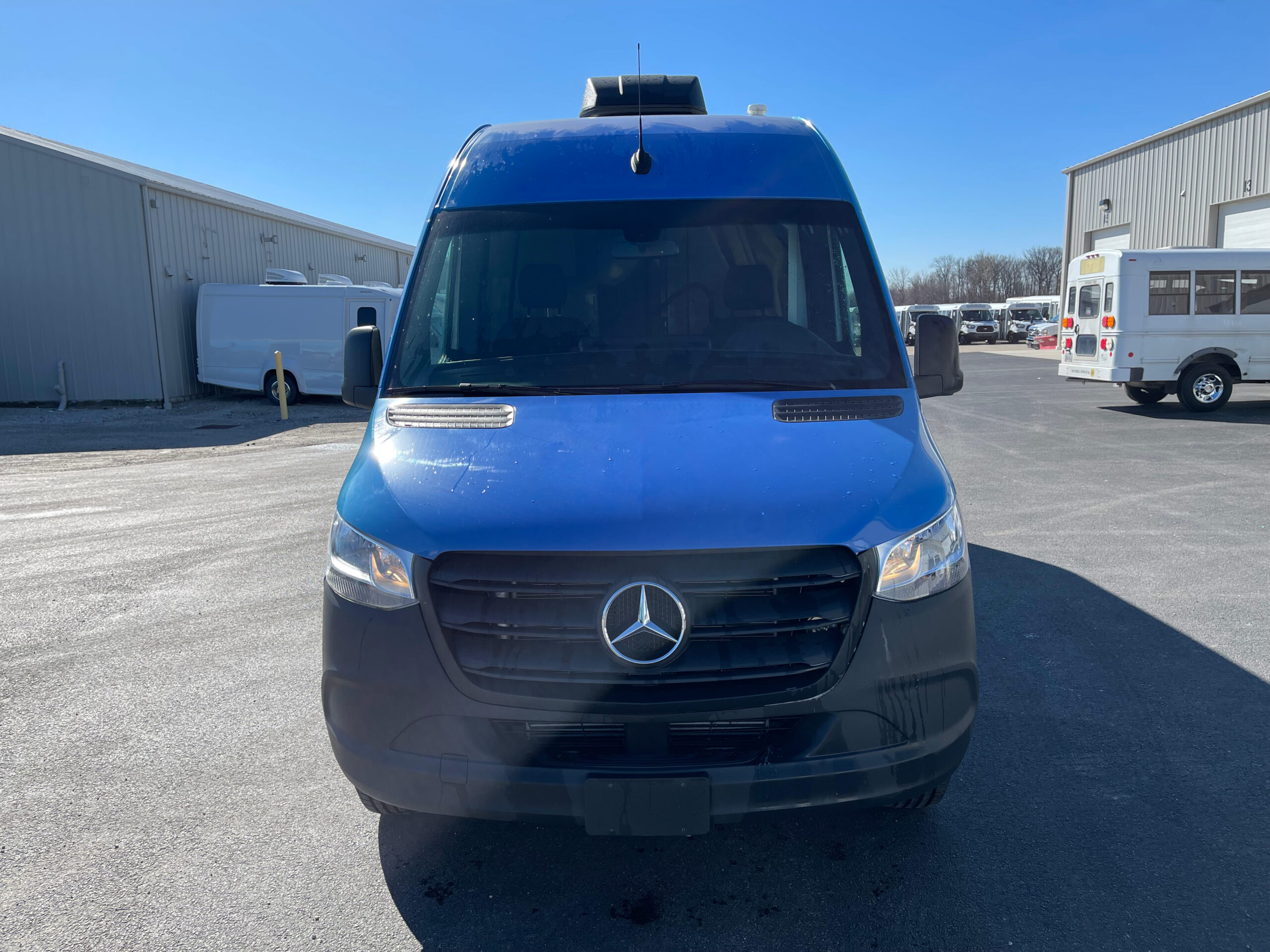 Exterior of a used 2022 mobile medical clinic for sale