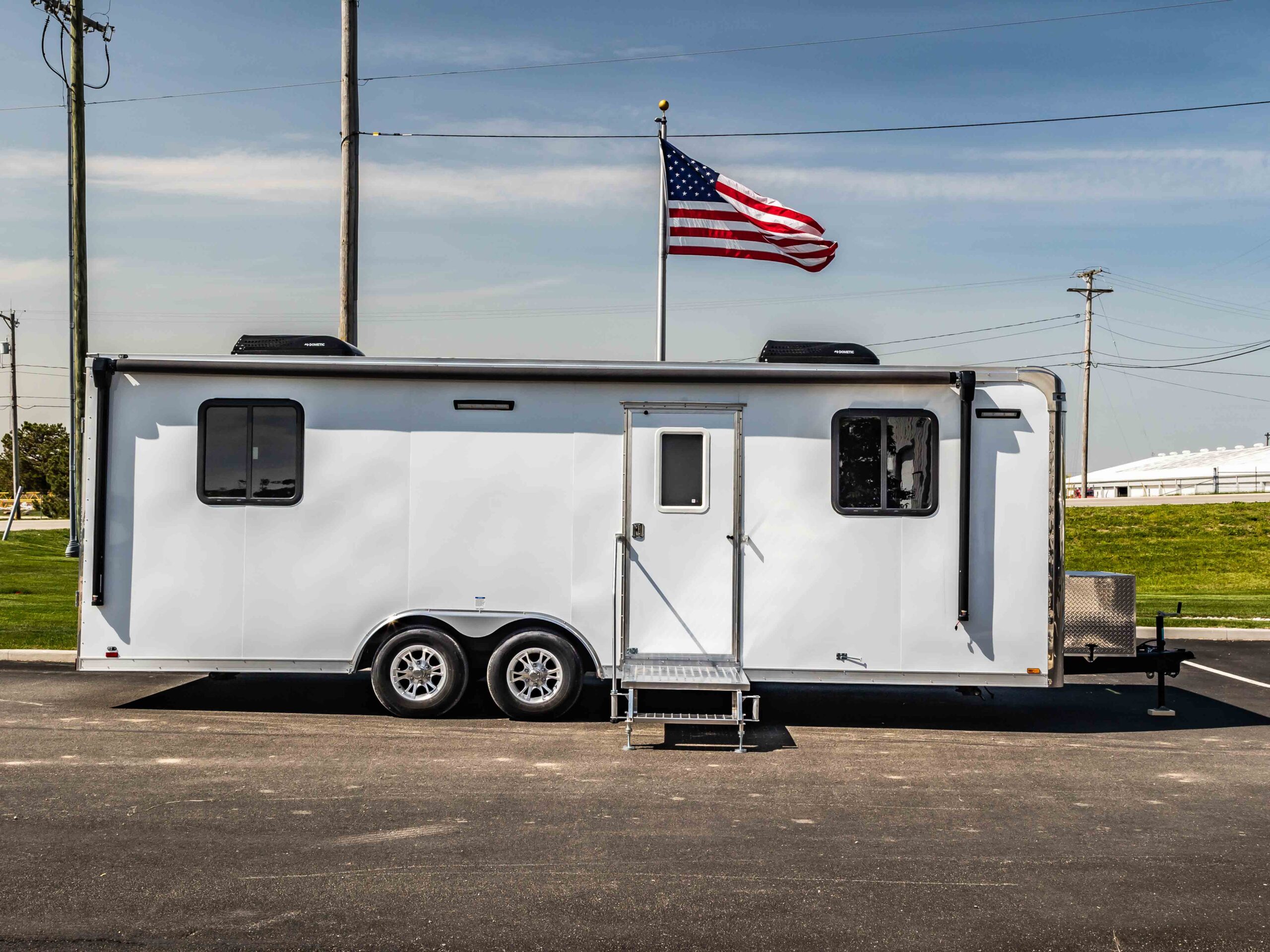 29ft three room ada mobile medical trailer