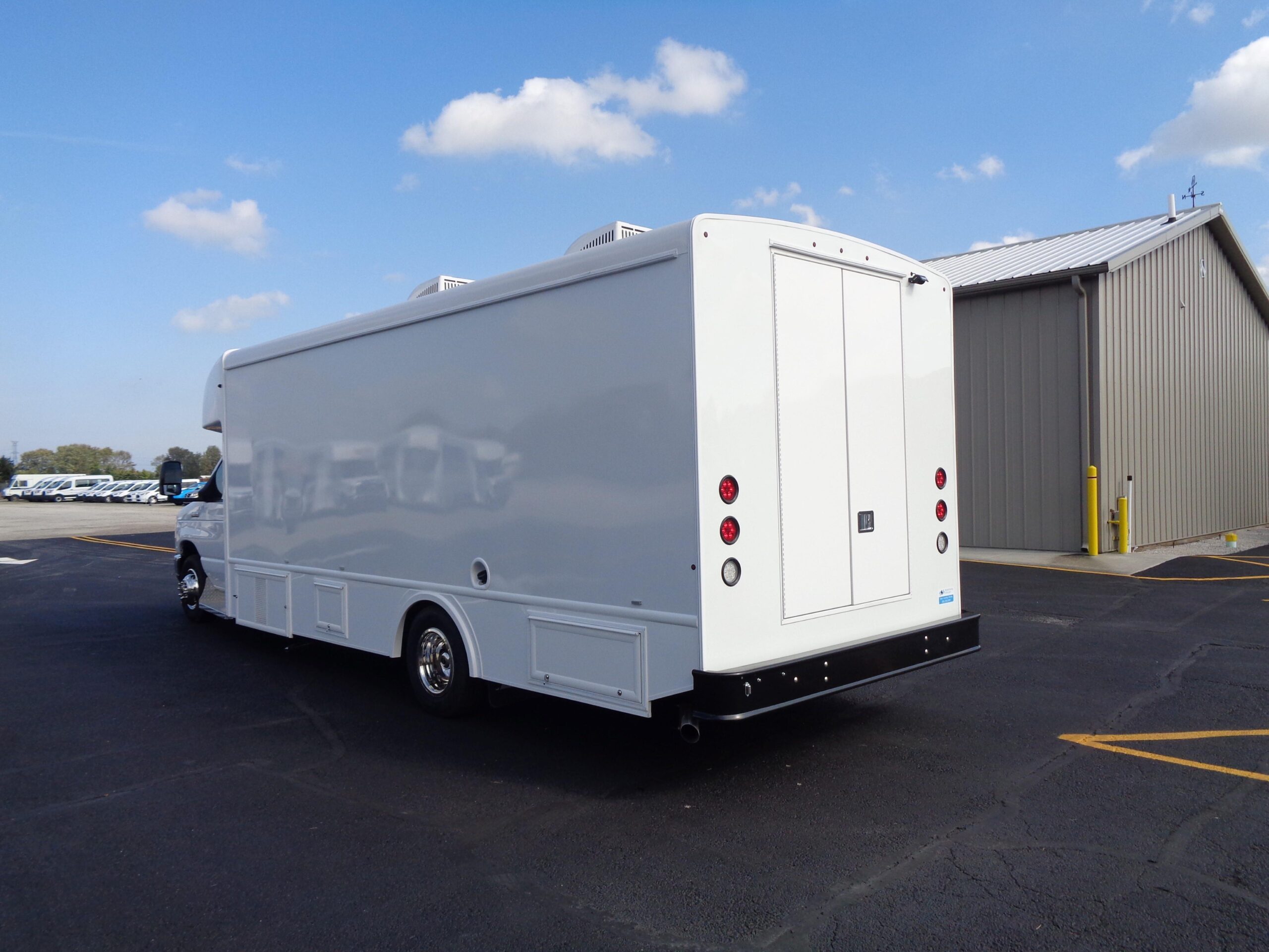 Exterior of a new 2022 Mobile Medical Clinic