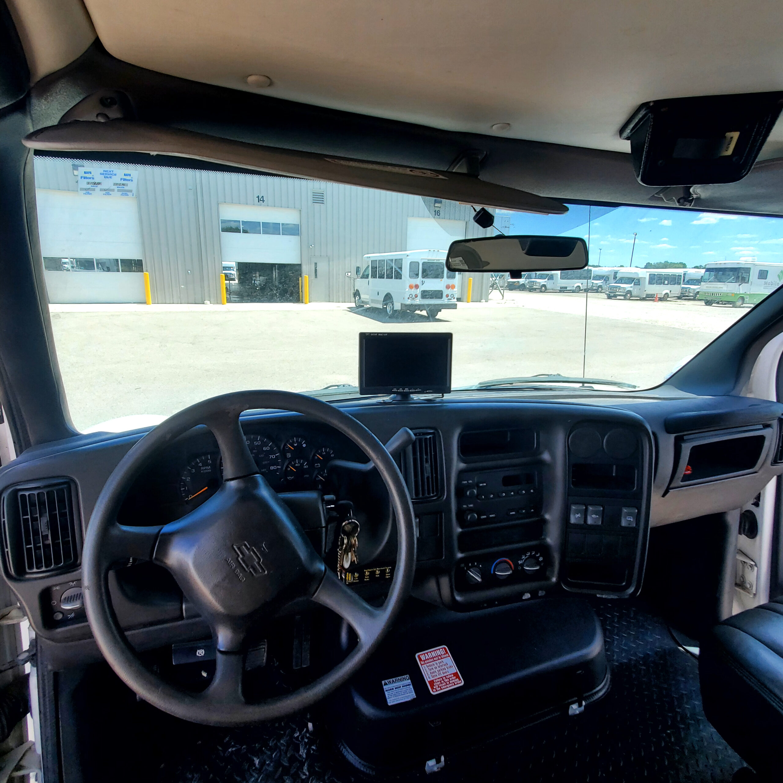 Interior of a used 2006 Mobile Dental Clinic for sale