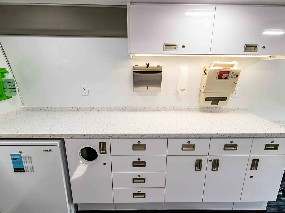 Mobile Medical Van Cabinets