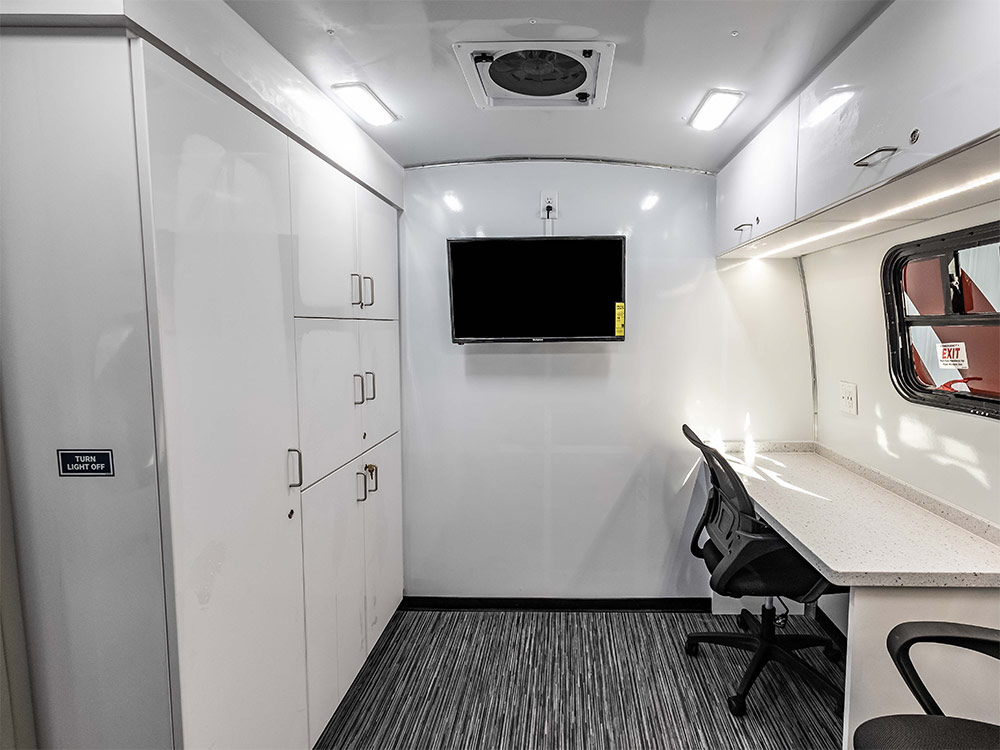 Mobile Office Interior