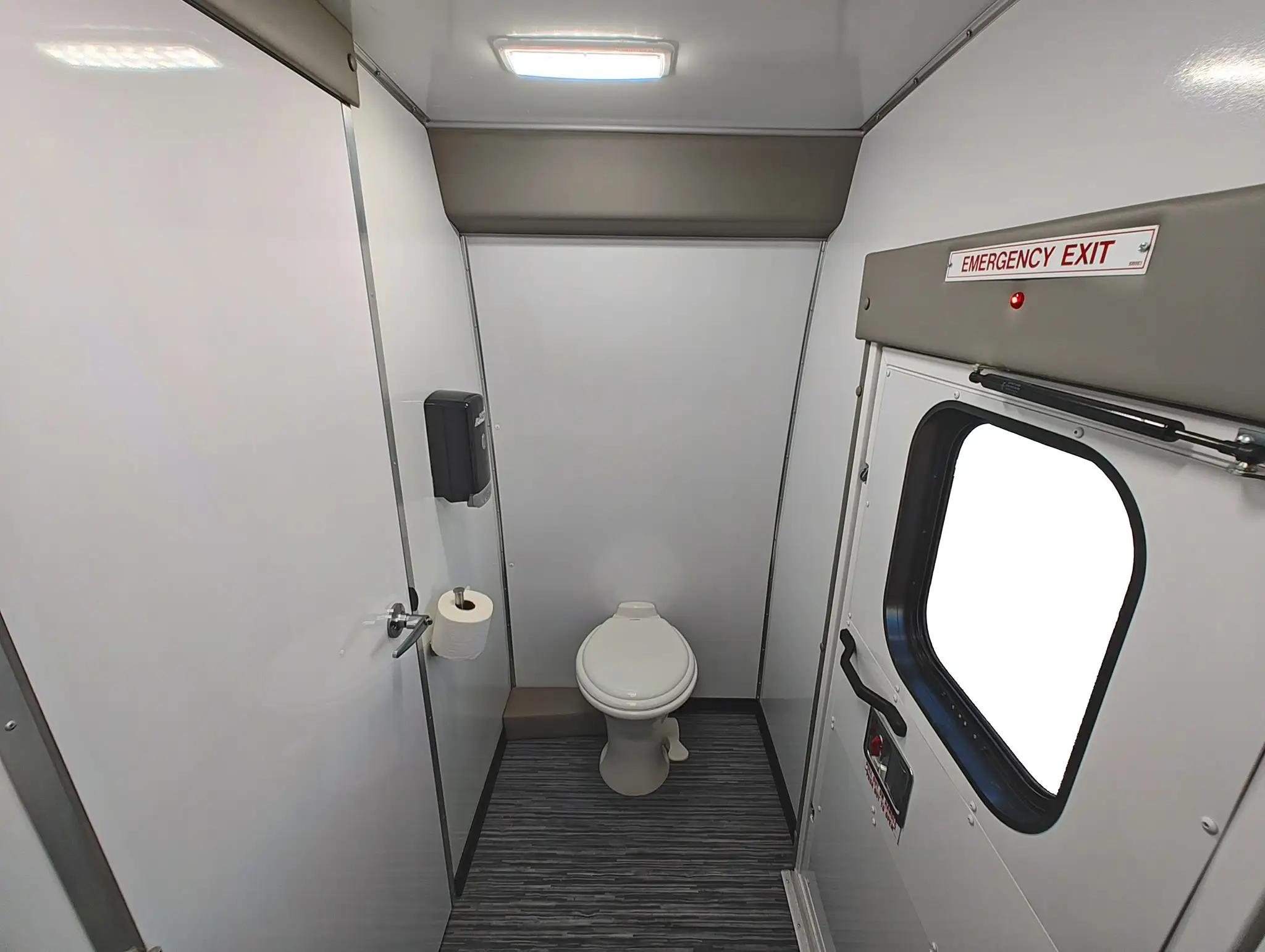 The inside of a One Room Mobile Medical Clinic ADA, Group B-2