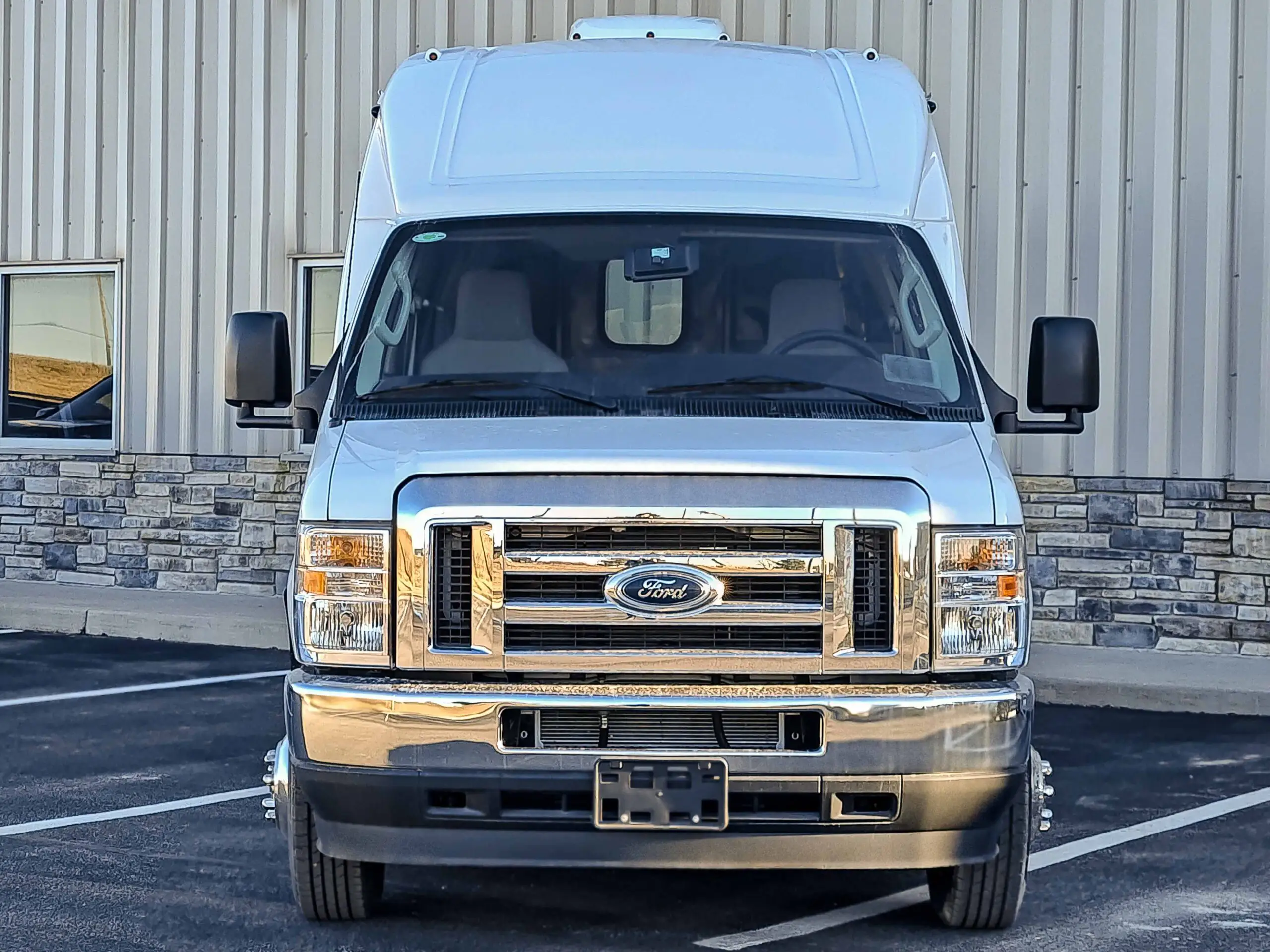 The outside of a One Room Mobile Medical Clinic ADA, Group B-2