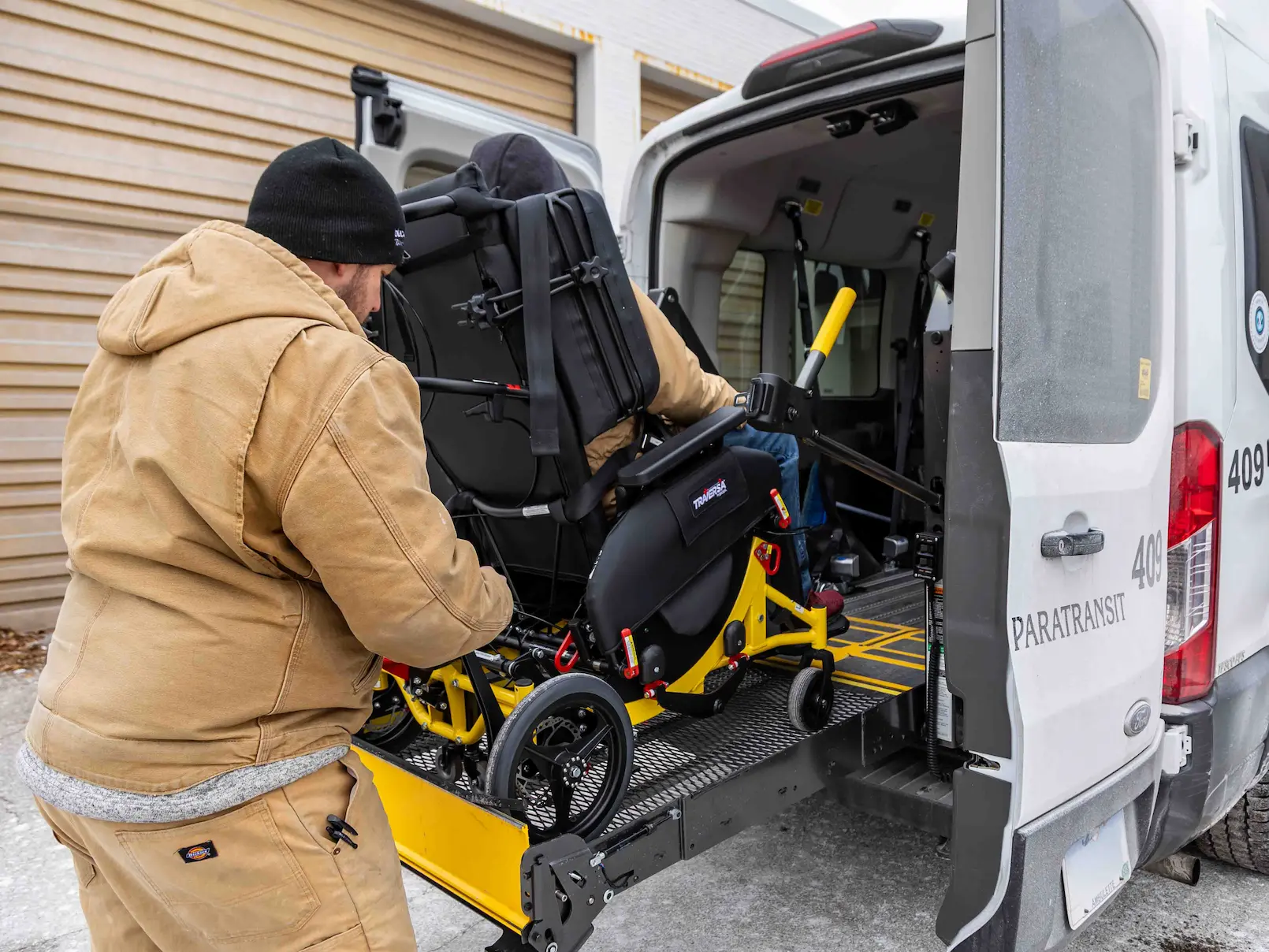 Black & White Transportation fleet vehicle