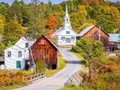 tesco-rural-health-transformation-program-mobile-clinics Rural New England village with church, barns and autumn foliage