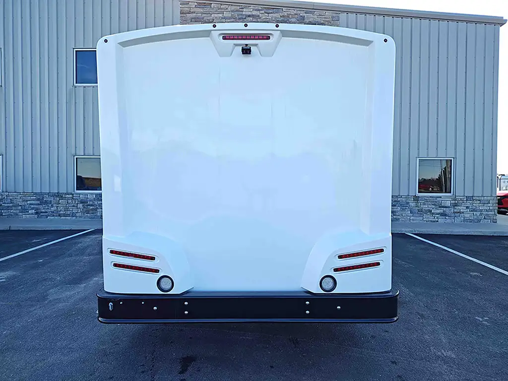 The outside of an Exam Room and Blood Draw Station Mobile Health Vehicle, Group C