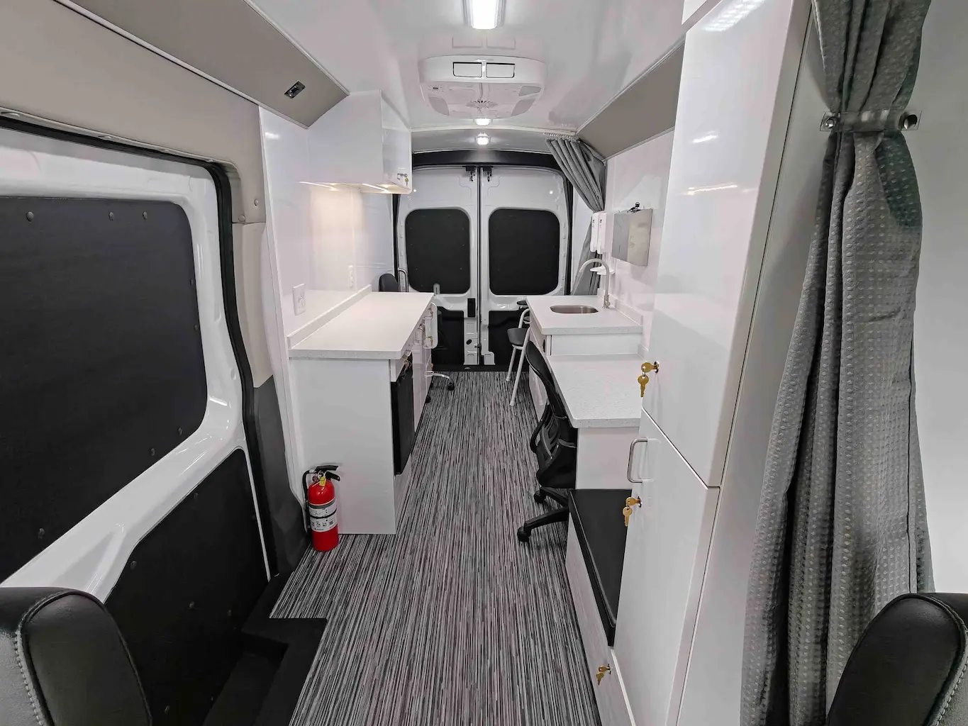 Ford Transit Mobile Clinic Interior