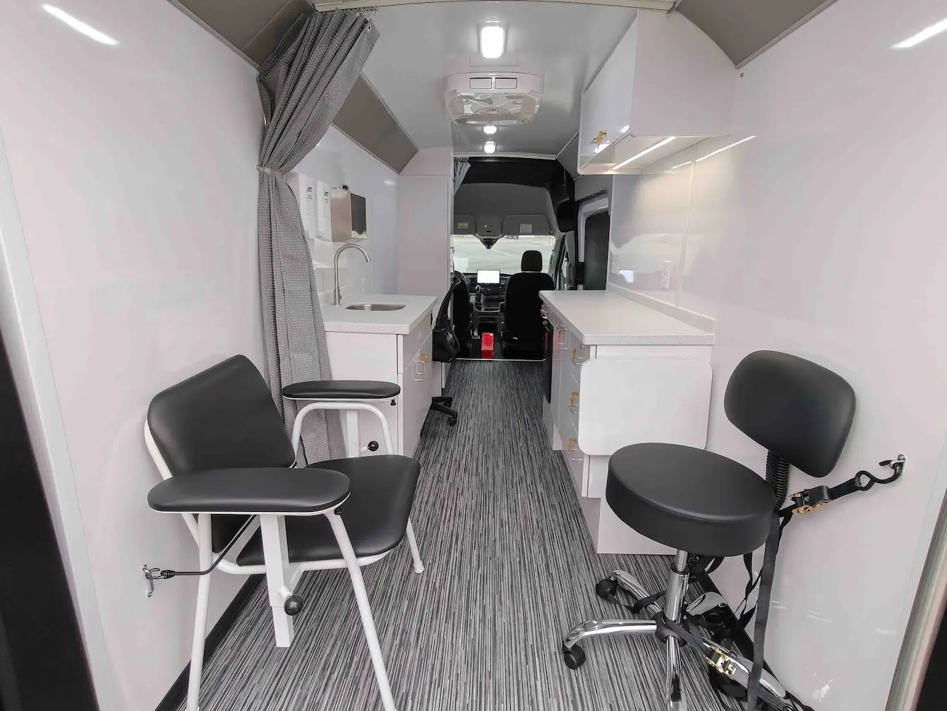 Ford Transit Mobile Clinic Interior