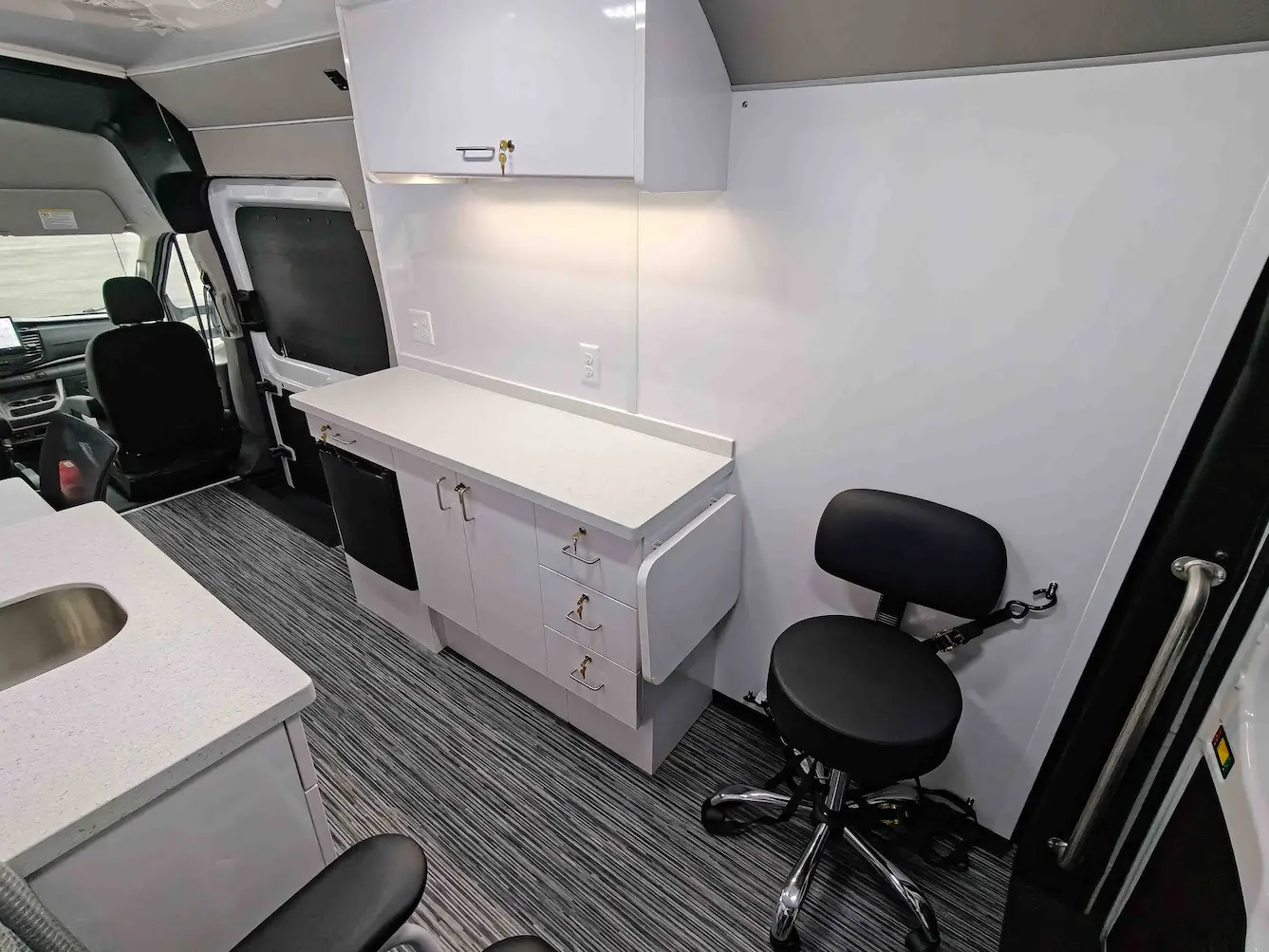 Ford Transit Mobile Clinic Interior