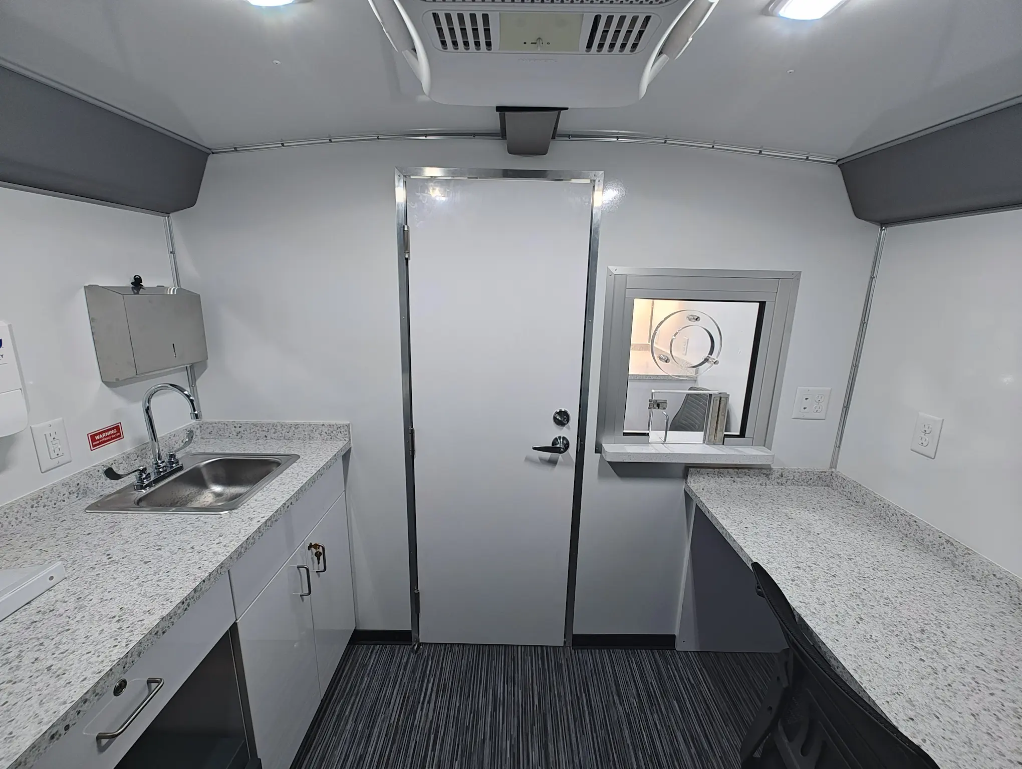 32 Ft Three Room Mobile Medication Unit Interior