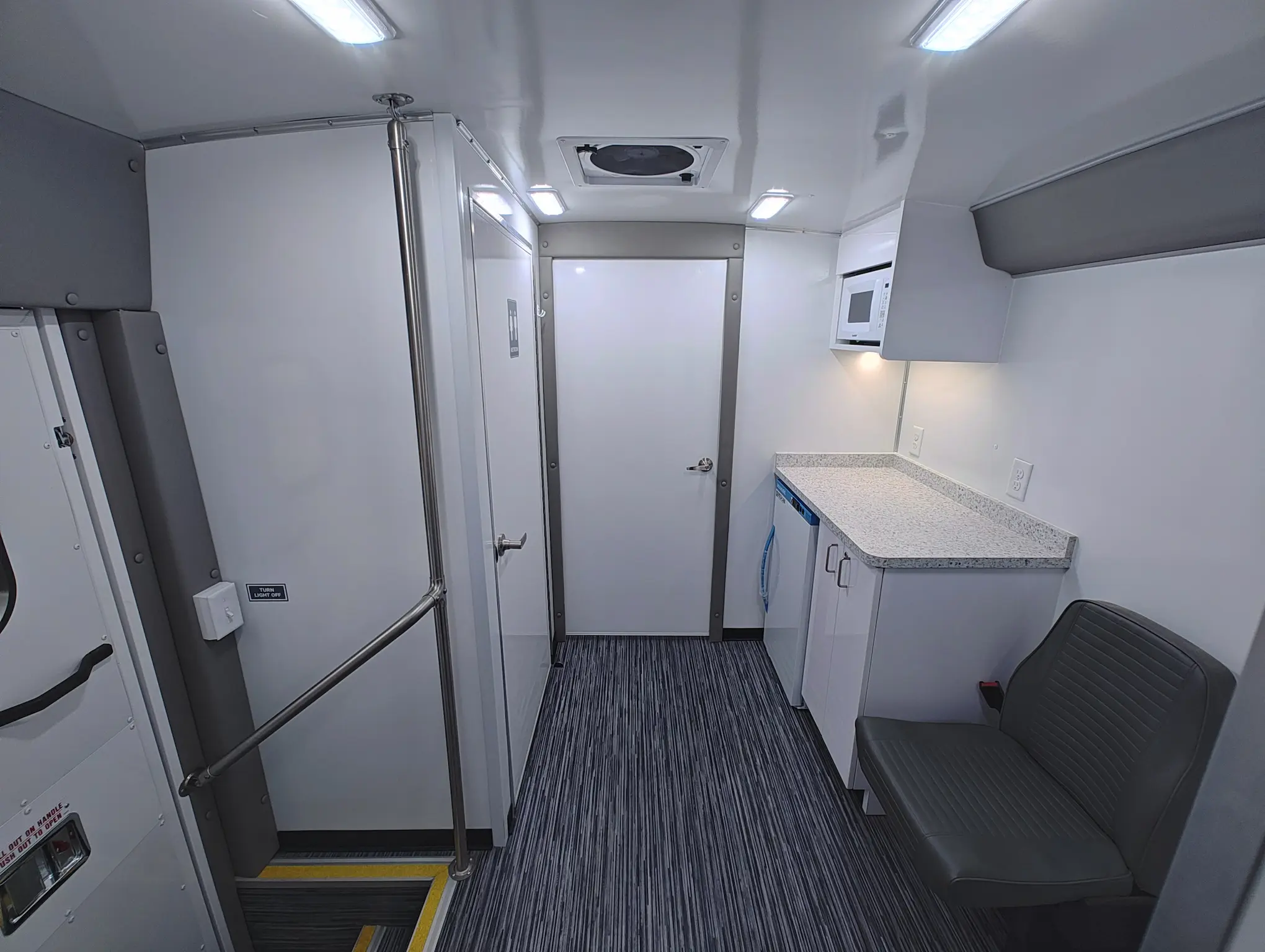 32 Ft Three Room Mobile Medication Unit Interior