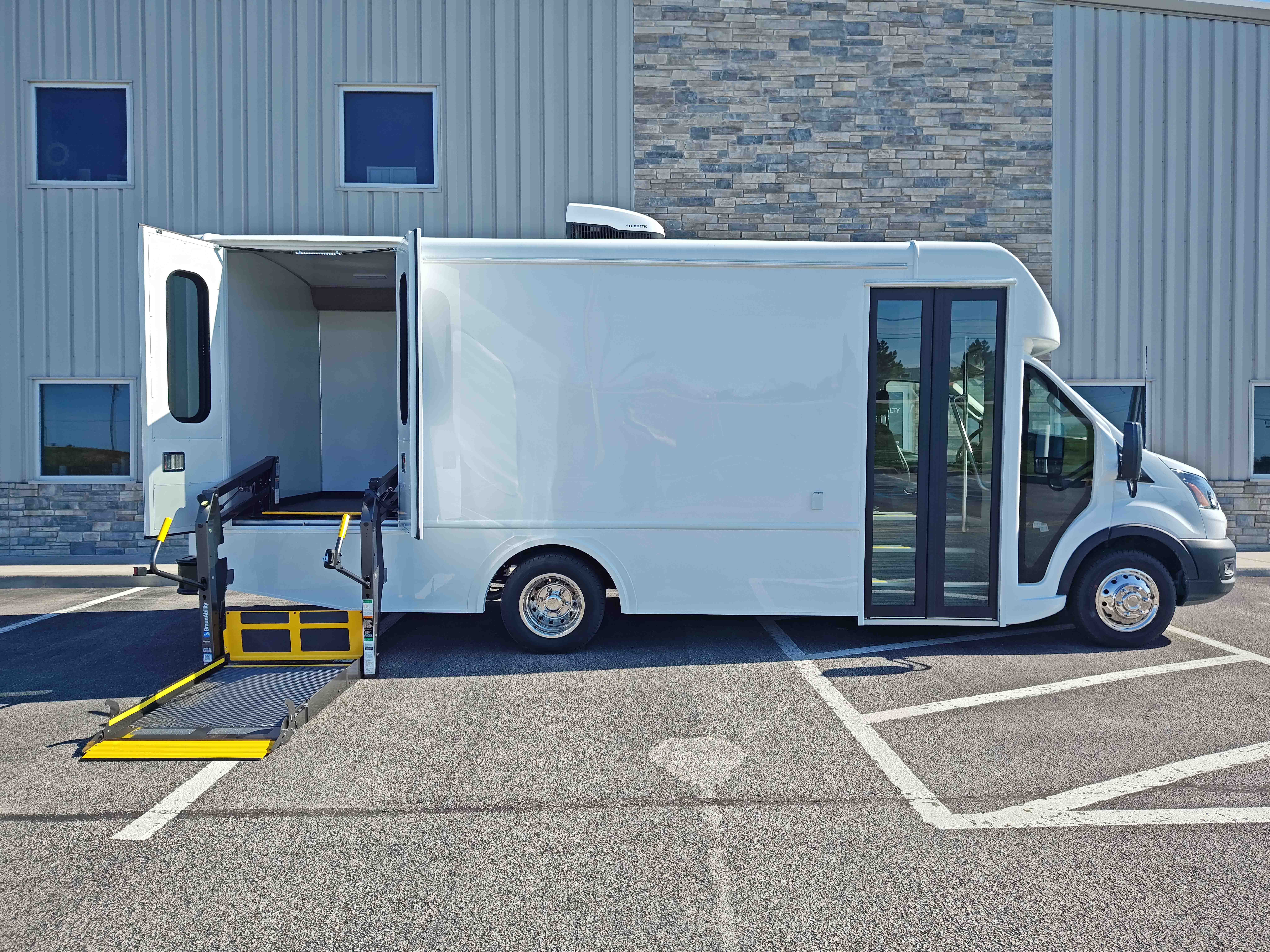Shuttle Van Interior