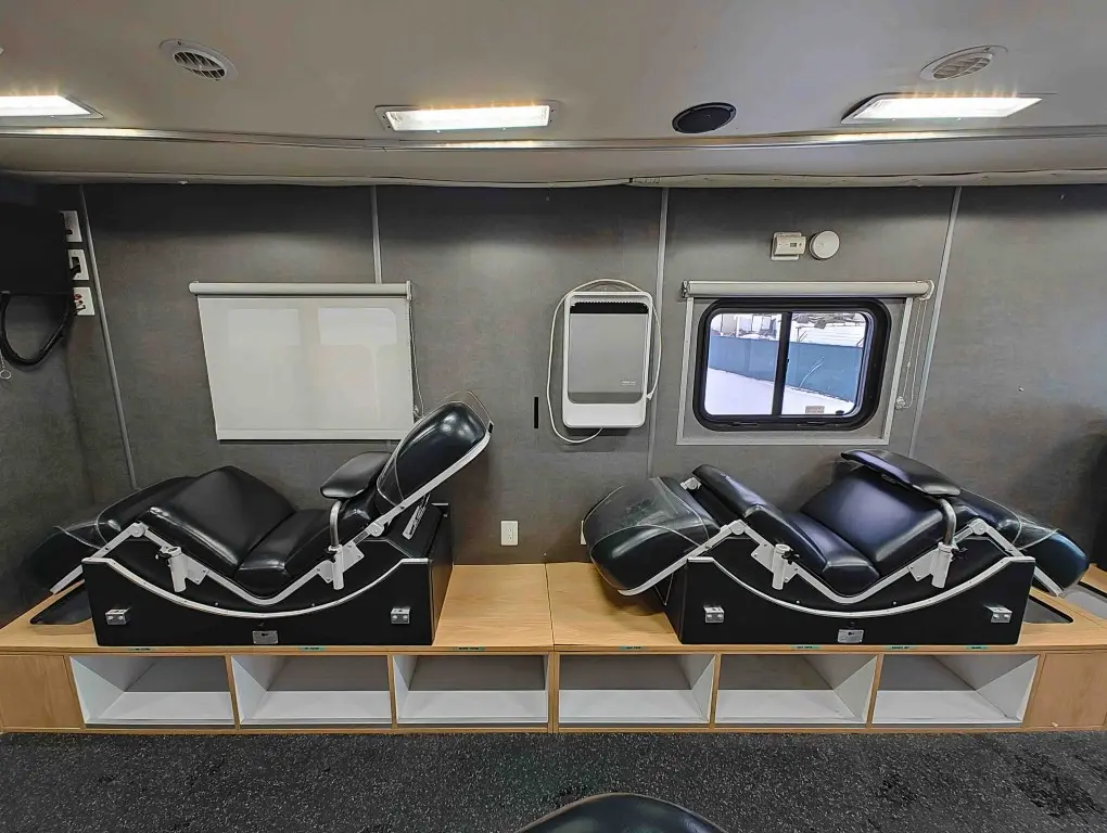 2020 Matthews Specialty 5 Donor Chair Bloodmobile