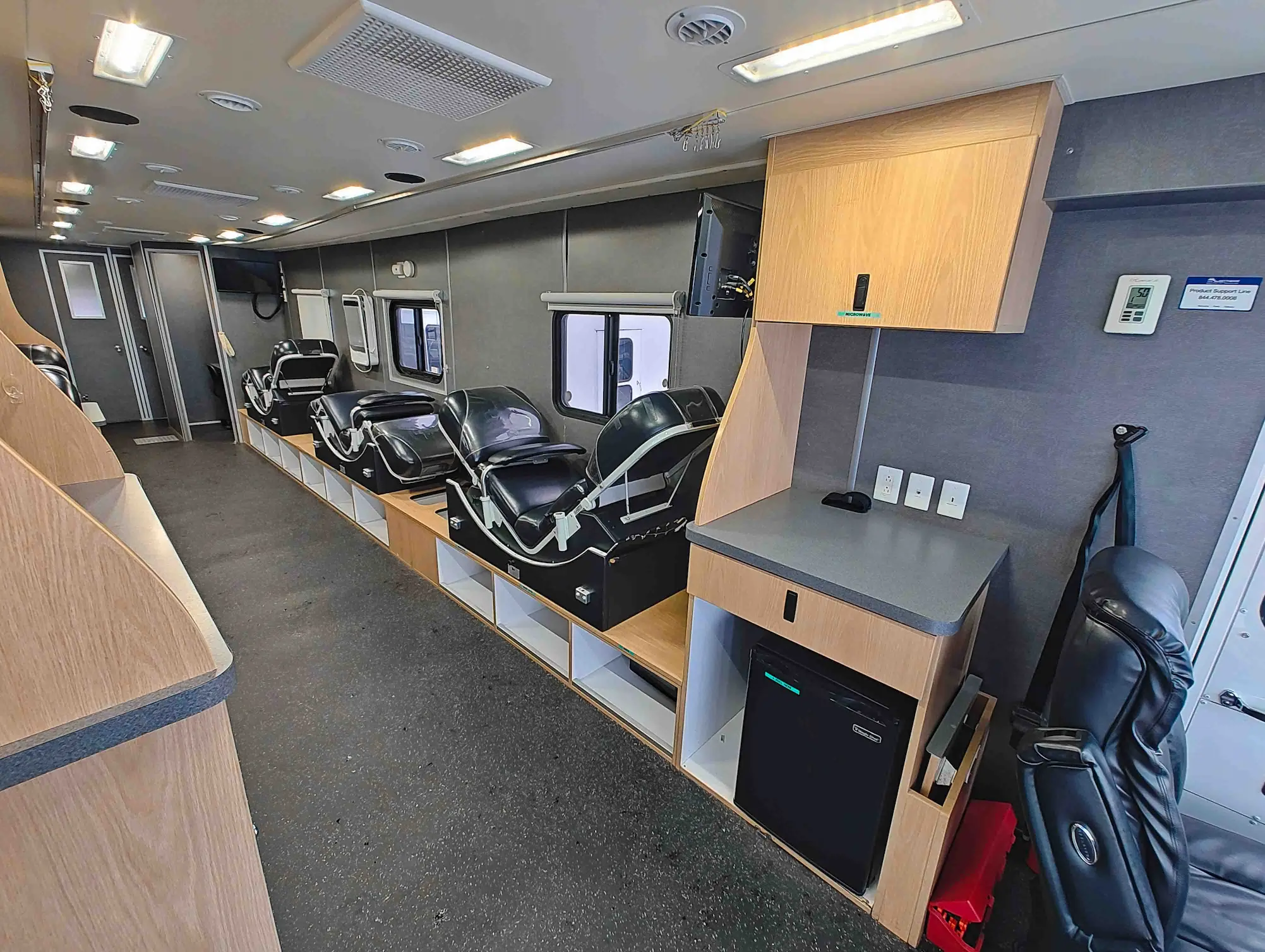 2020 Matthews Specialty 5 Donor Chair Bloodmobile