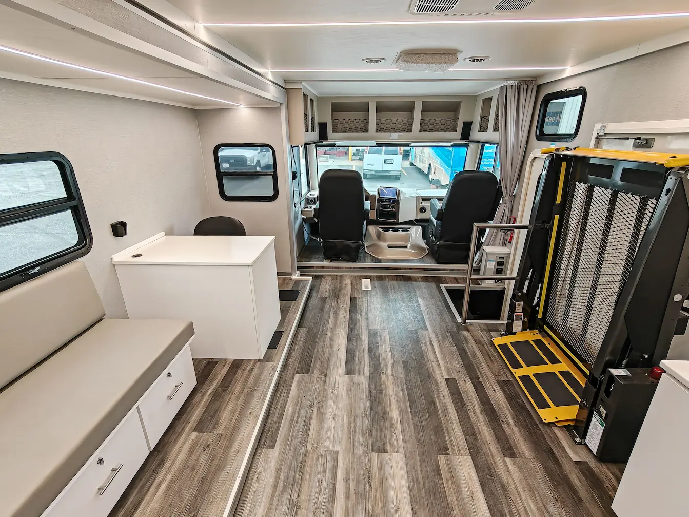 2020 One Exam Room Mobile Clinic w/ Reception Area and Wheelchair Lift
