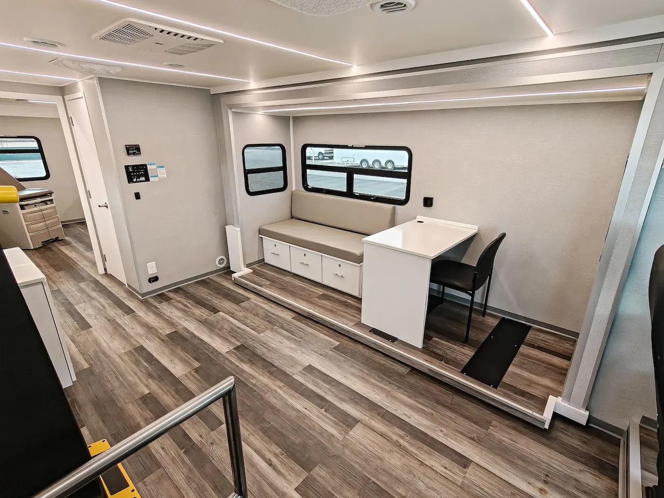2020 One Exam Room Mobile Clinic w/ Reception Area and Wheelchair Lift