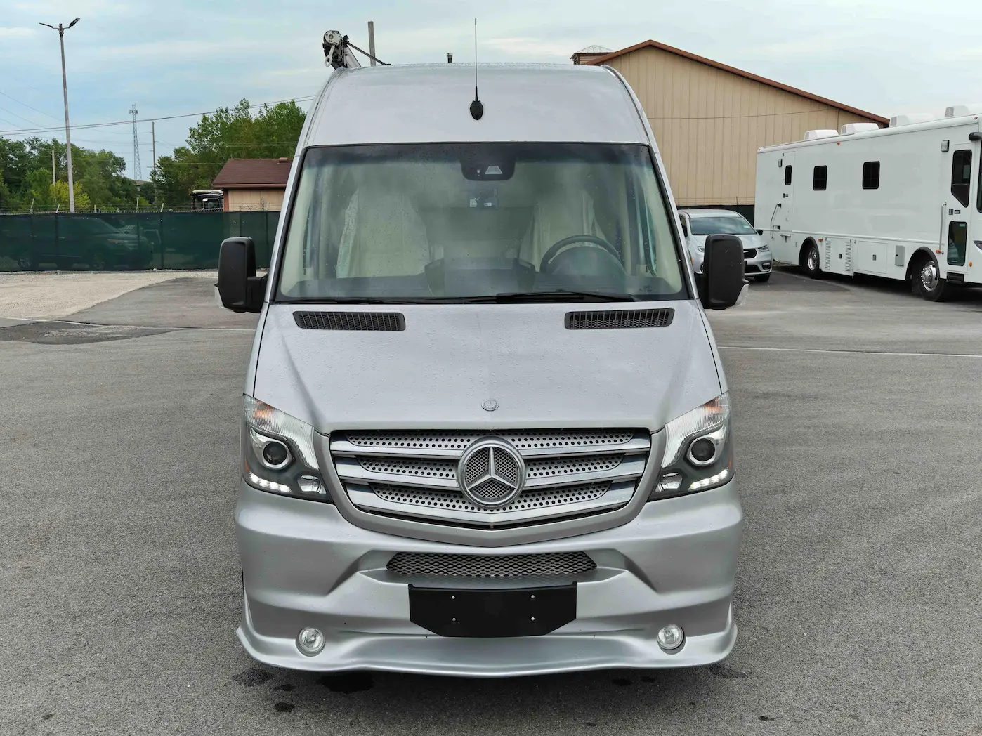 Exterior of a 2015 Sprinter Mobile Clinic W/ Restroom for sale