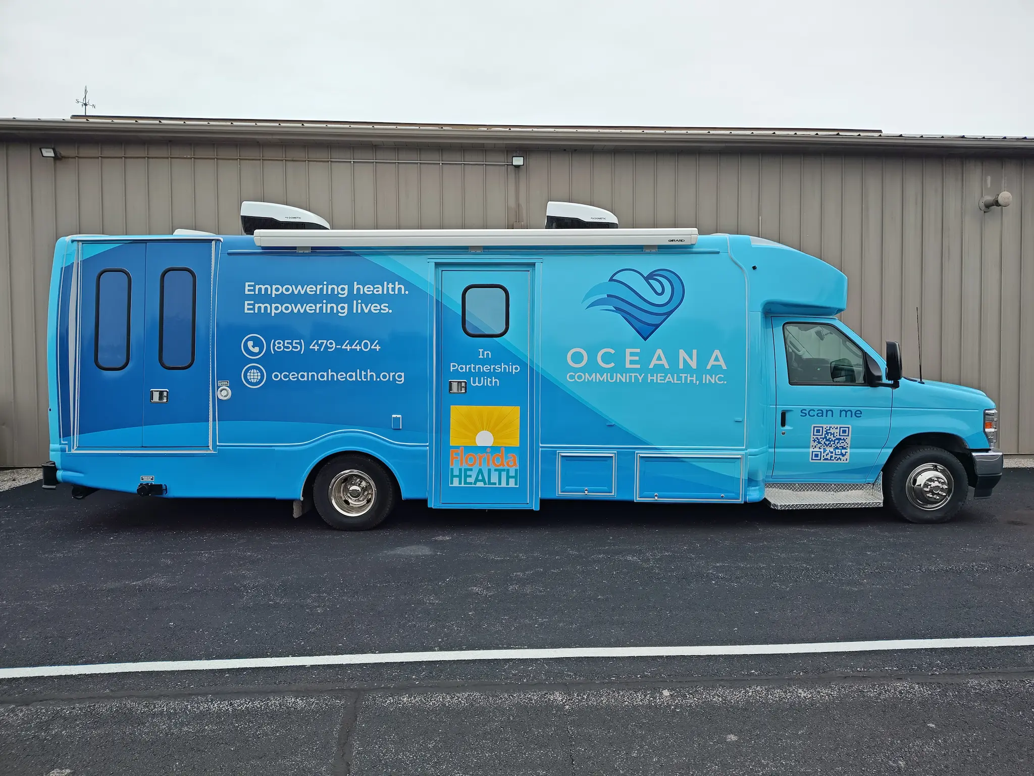 Oceanna Community Health 3 Room Mobile Health Clinic W/ Behavioral Health Room - Image 2