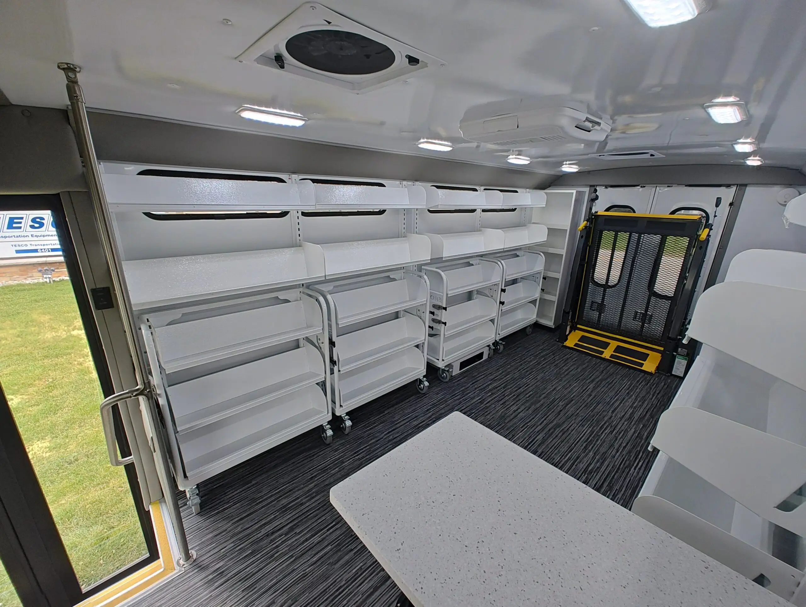Wood County District Public Library Bookmobile W/ Rear Wheelchair Lift - Image 10