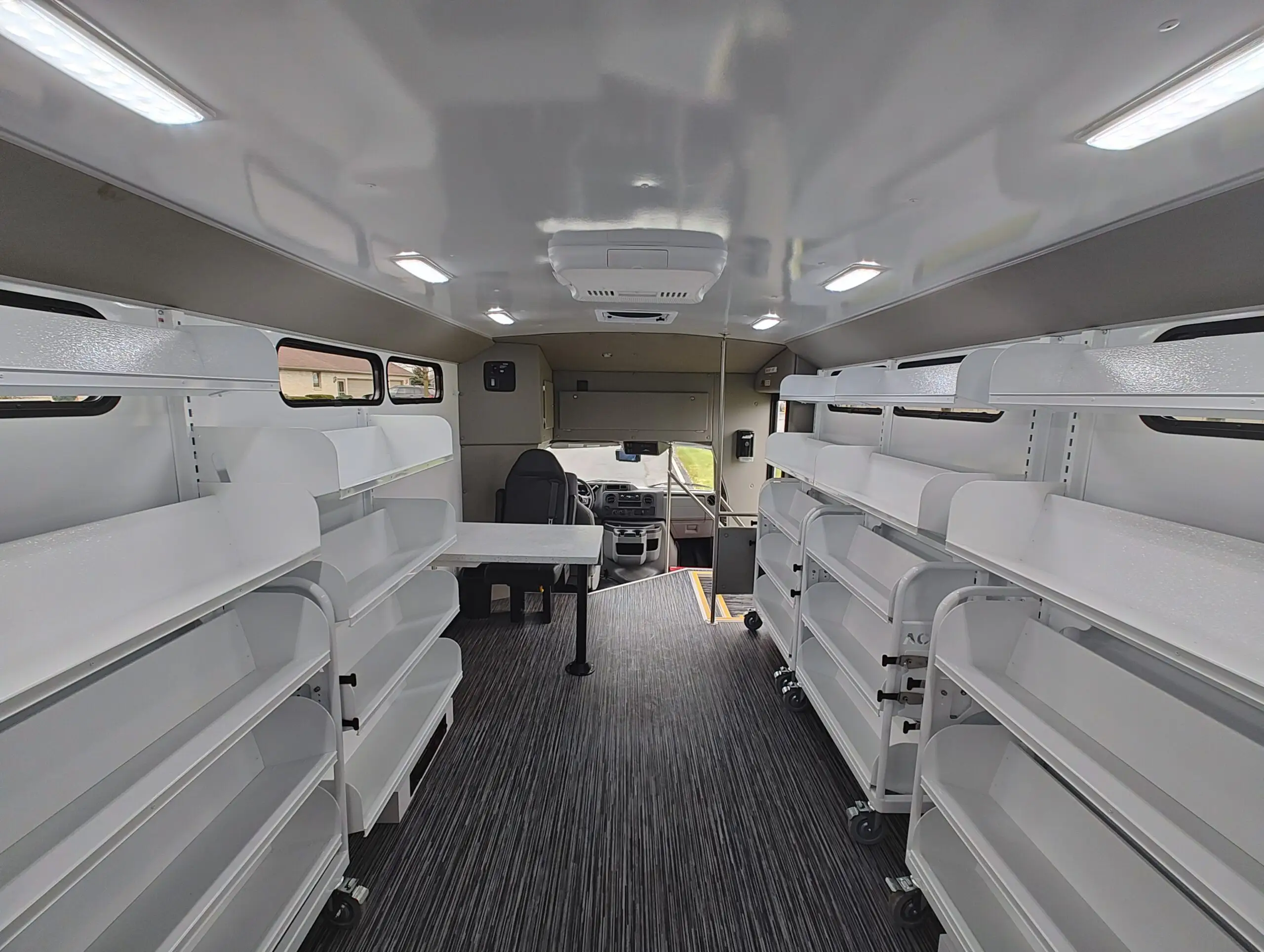 Wood County District Public Library Bookmobile W/ Rear Wheelchair Lift - Image 11