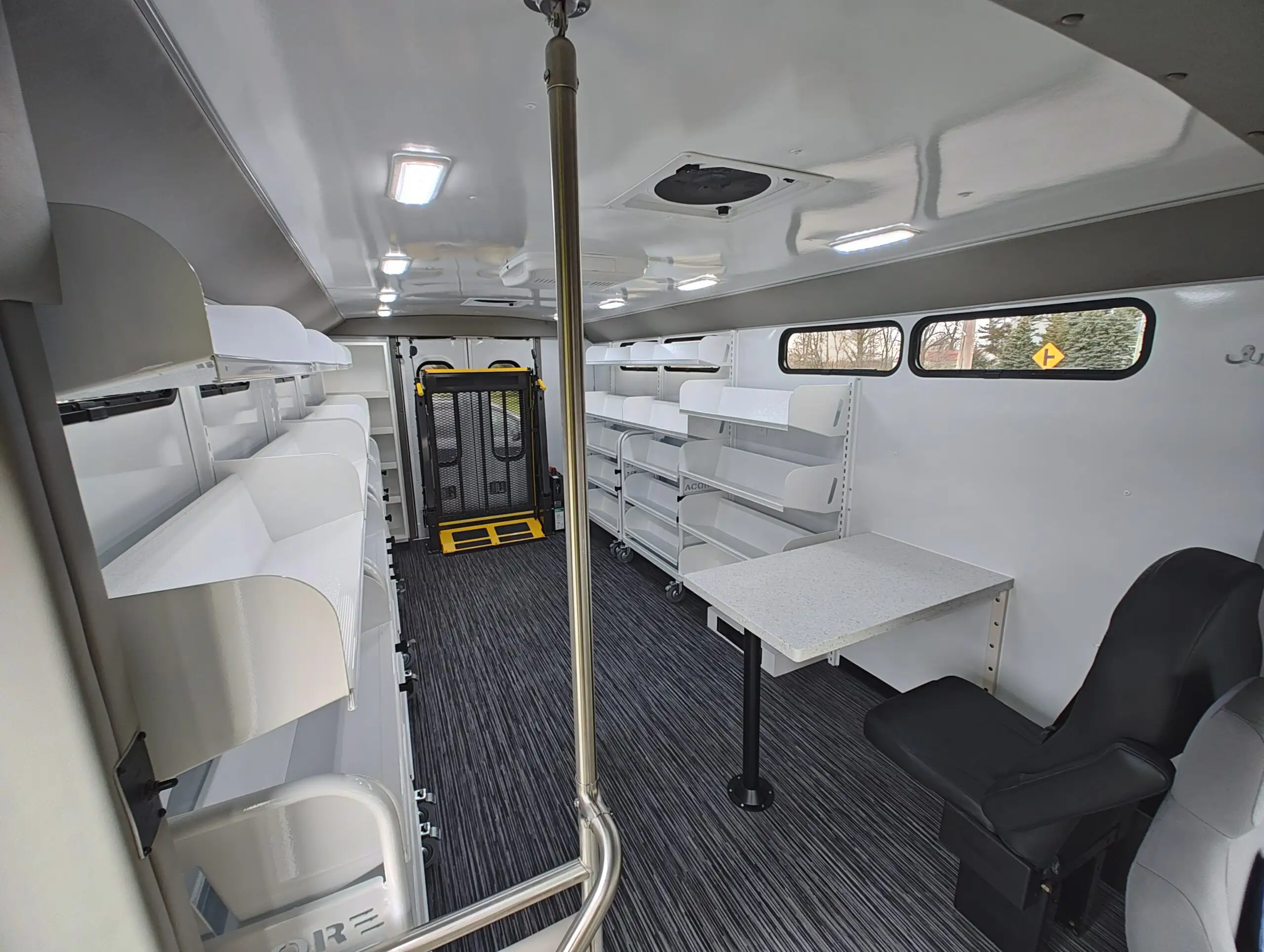 Wood County District Public Library Bookmobile W/ Rear Wheelchair Lift - Image 9