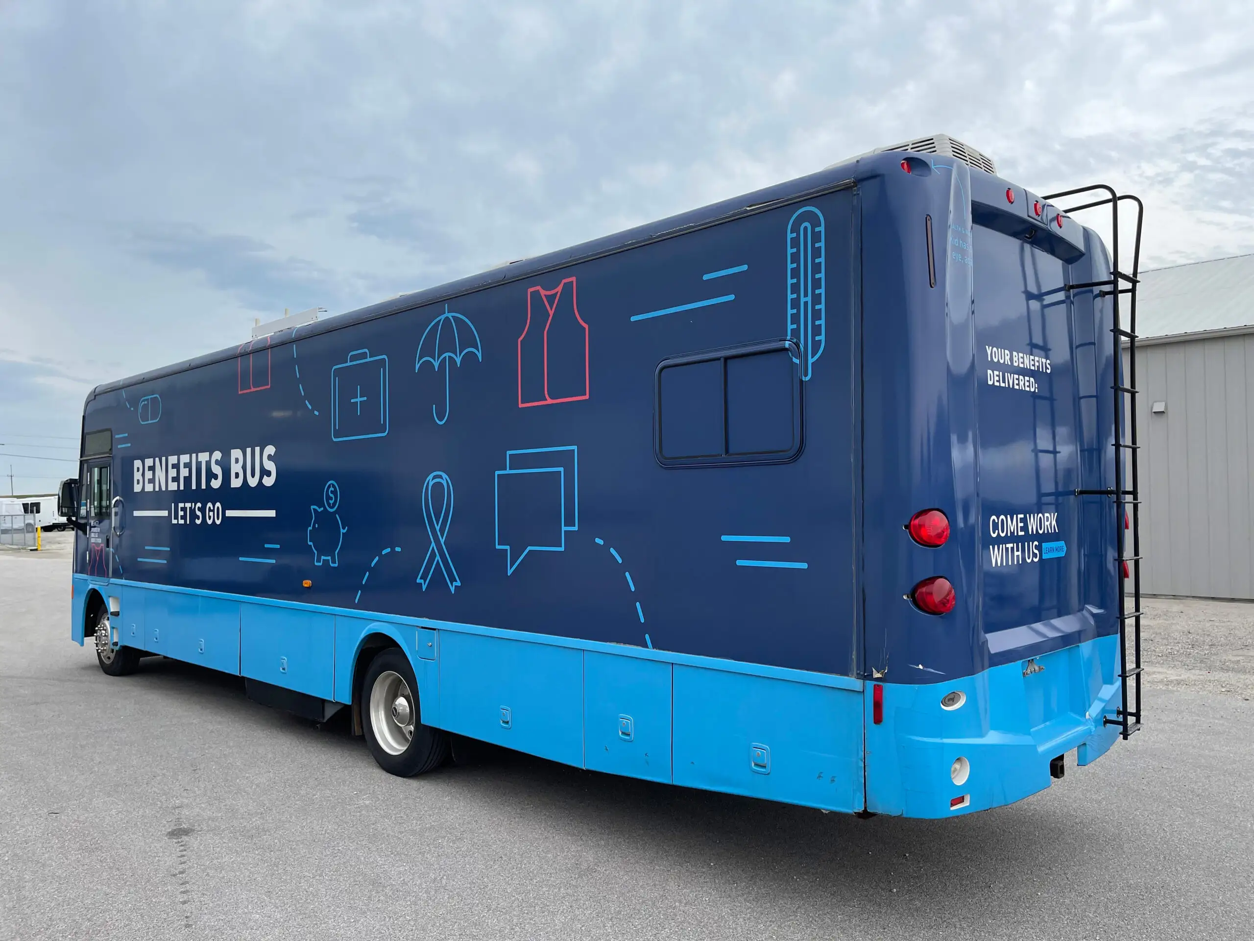 Exterior of a used 2014 farber specialty clinic for sale