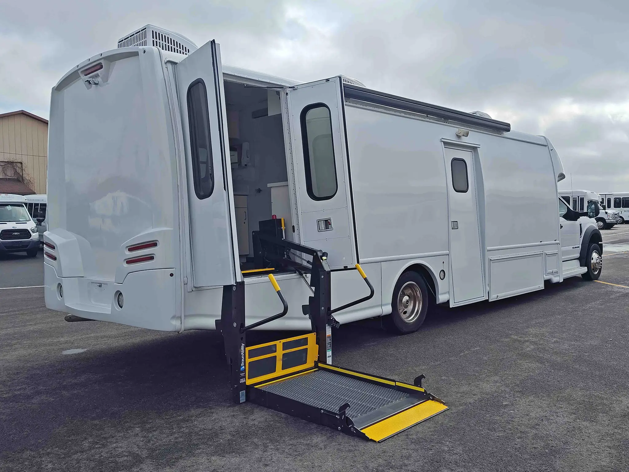 Exterior of 2020 Mobile Medical Clinic